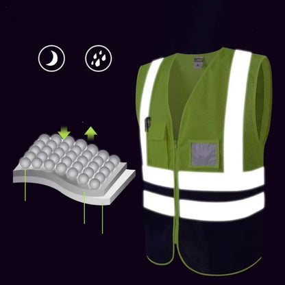 Breathable Reflective Safety Work Vest