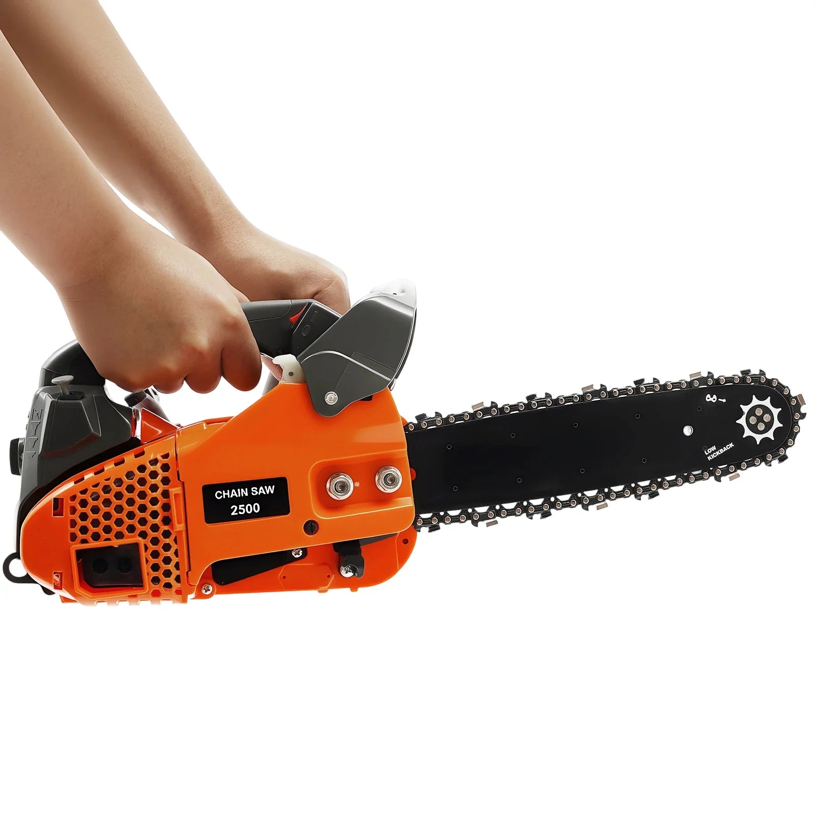 Top Handle Chainsaw Gasoline Chainsaw 2-Stroke Engine Chainsaw 12 Inch Gasoline Chainsaw 25.4Cc