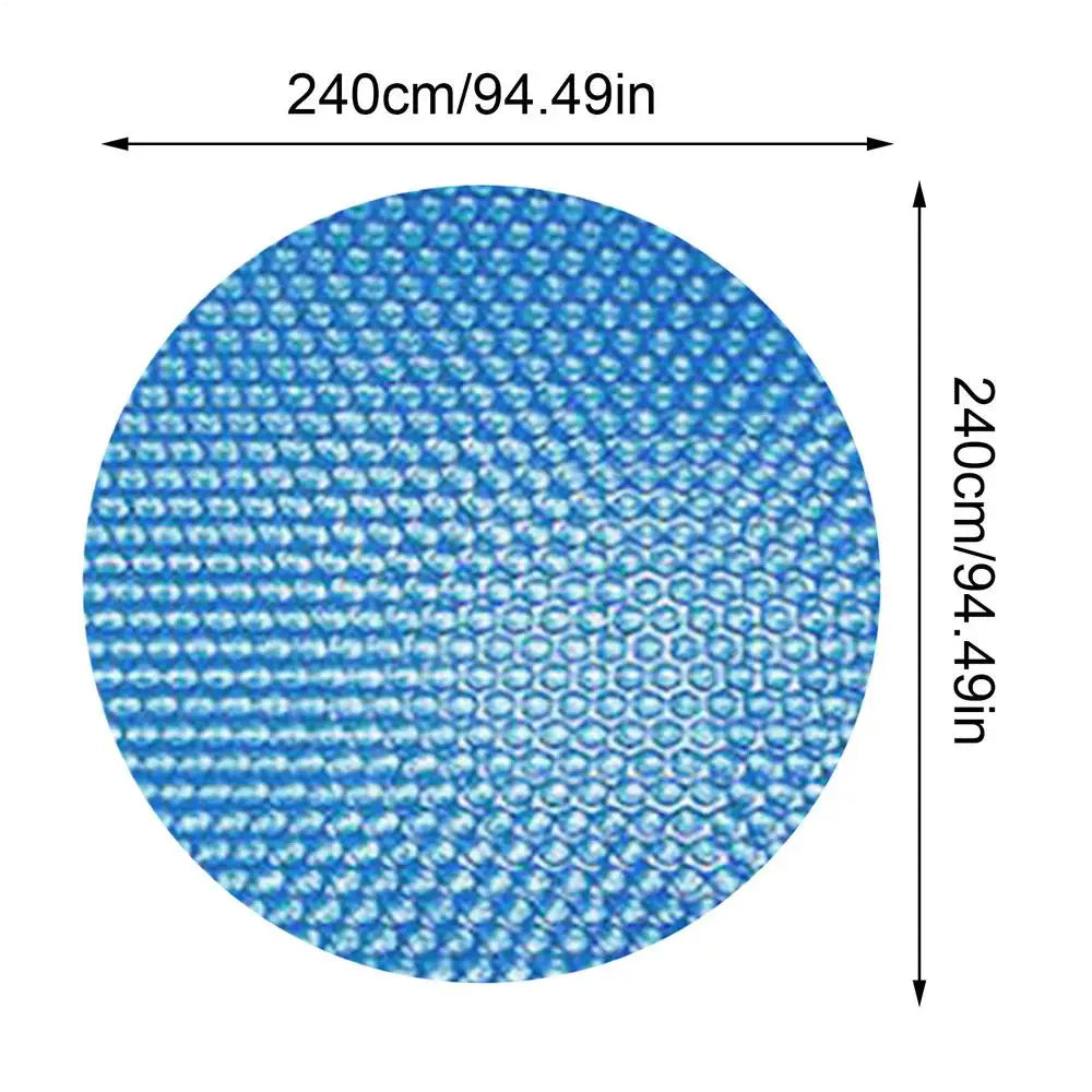 Solar pool cover Cuttable Round bubble Wrap Swimming Pool heat insulation blanket Tear Resistant Outdoor Hot Tub Protective Lid