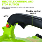 2-Stroke Handheld Leaf Blower, Gas Powered Leaf Blower, 26cc Handheld Gas Blower, Powerful Clearing Blower for Lawn Care