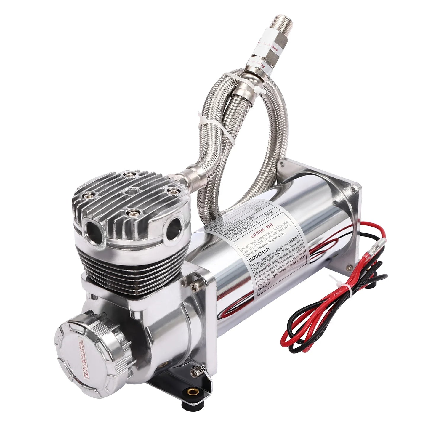 12V Air Suspension Compressor Kit 200 PSI, 50 L/Min