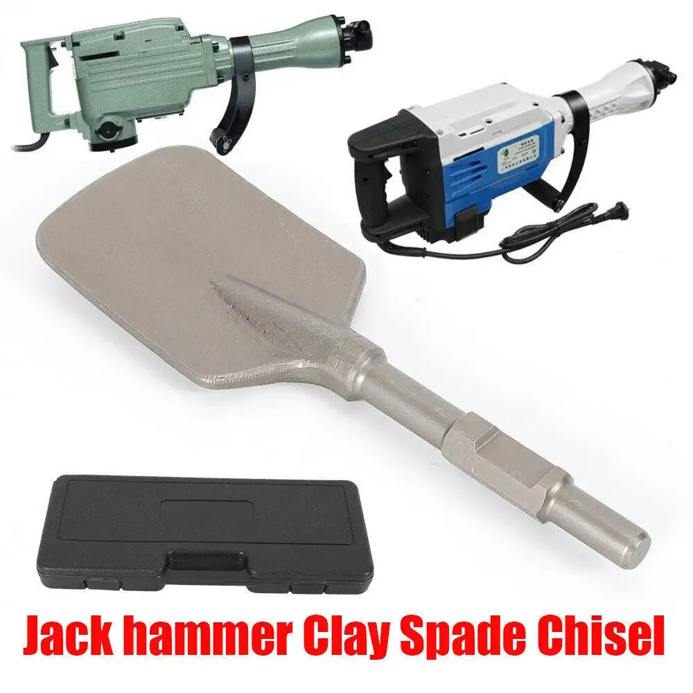 1-1/8" Hex Shank Chisel Bit Set for Electric Hammer Breaker