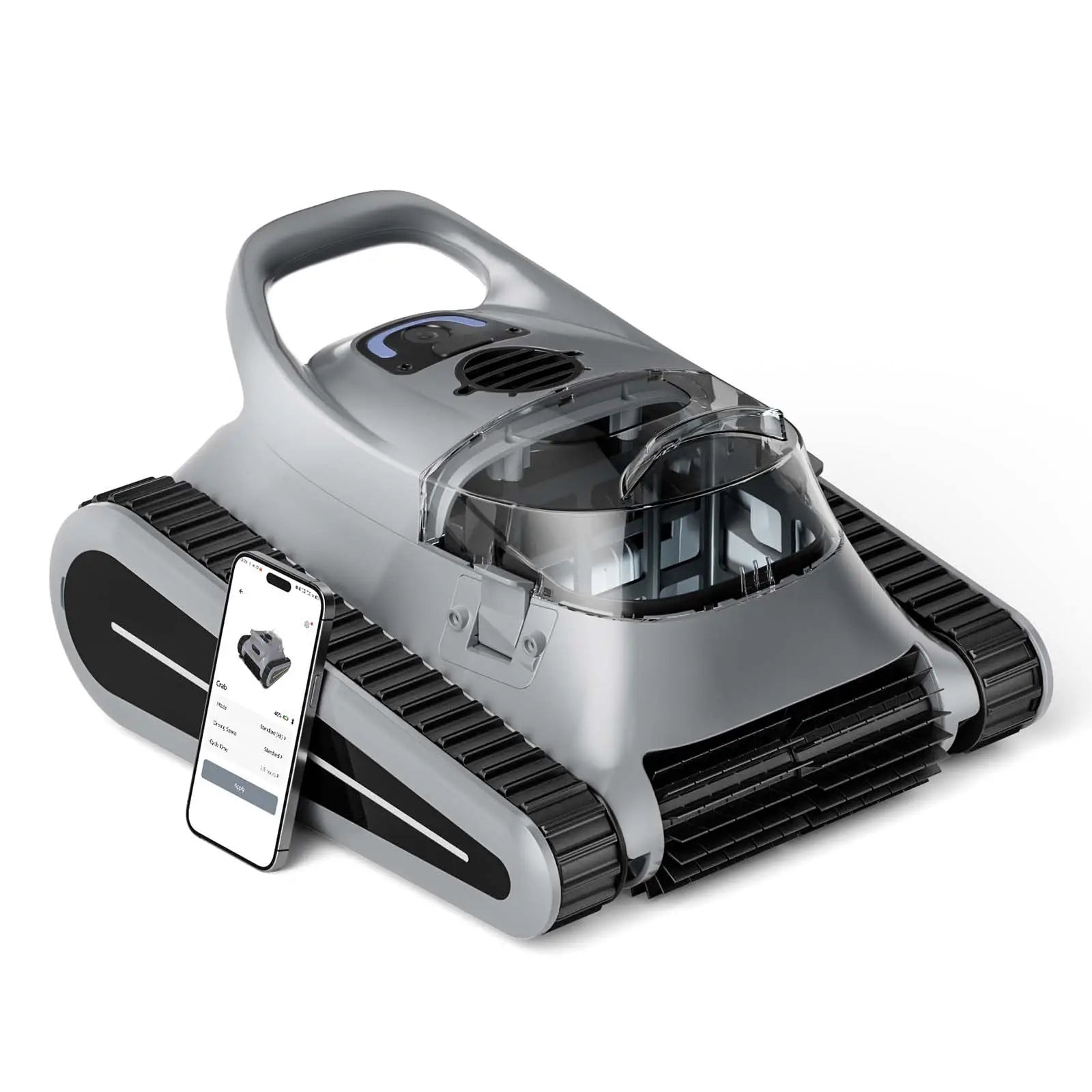Robotic Cleaner, for Inground Pools up to 2000 Sq.ft, all and Waterline Cleaning Vacuum