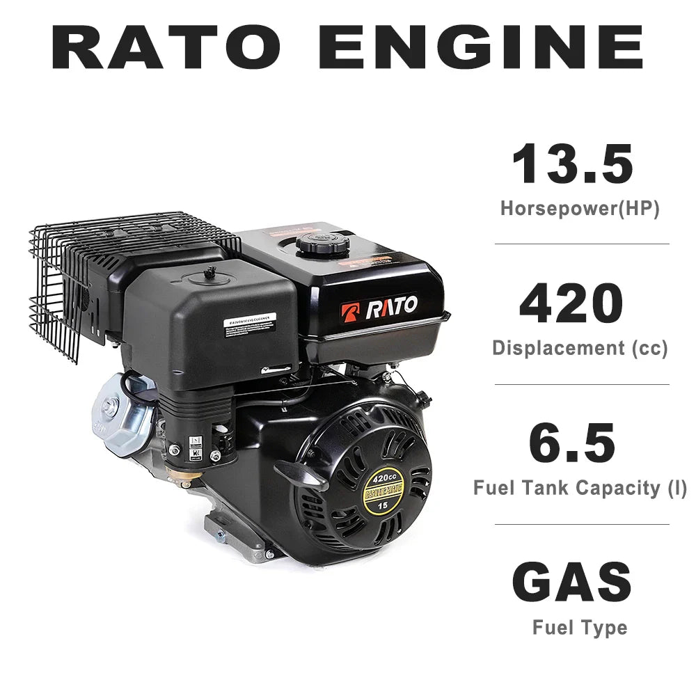 13.5HP Mini Excavator Gasoline Engine Crawler Excavator Agricultural Hydraulic Small Digger for Garden Farm