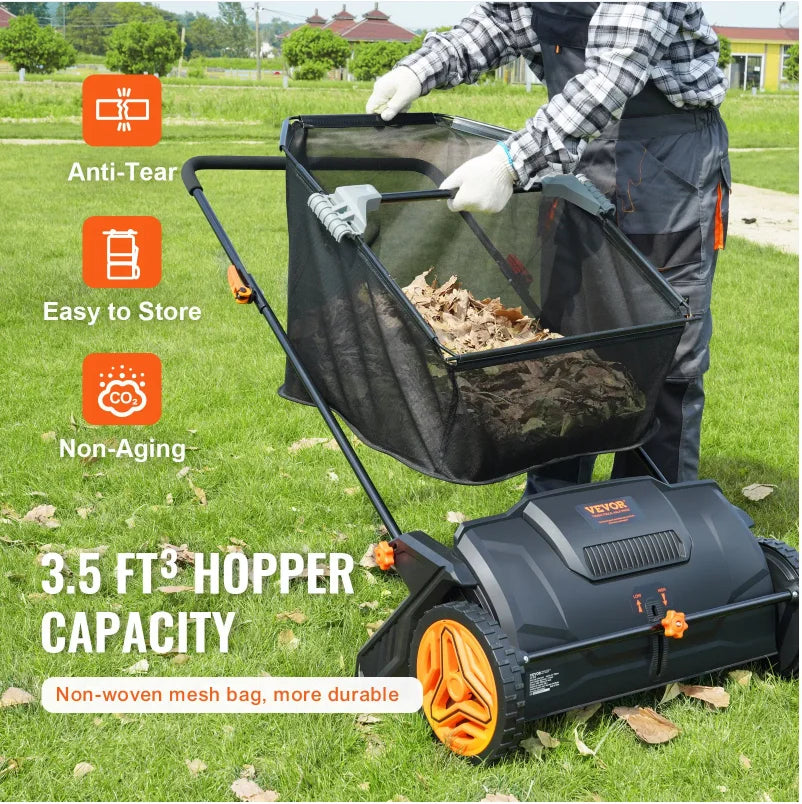 Push Lawn Sweeper