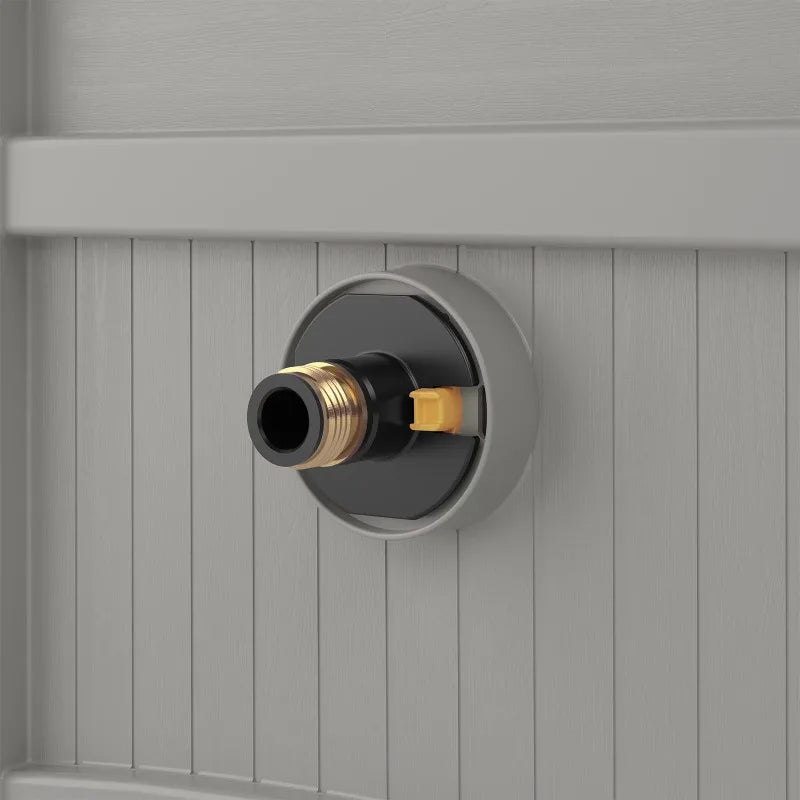 Suncast 100 ft. Hose Hideaway Hose Reel, Gray