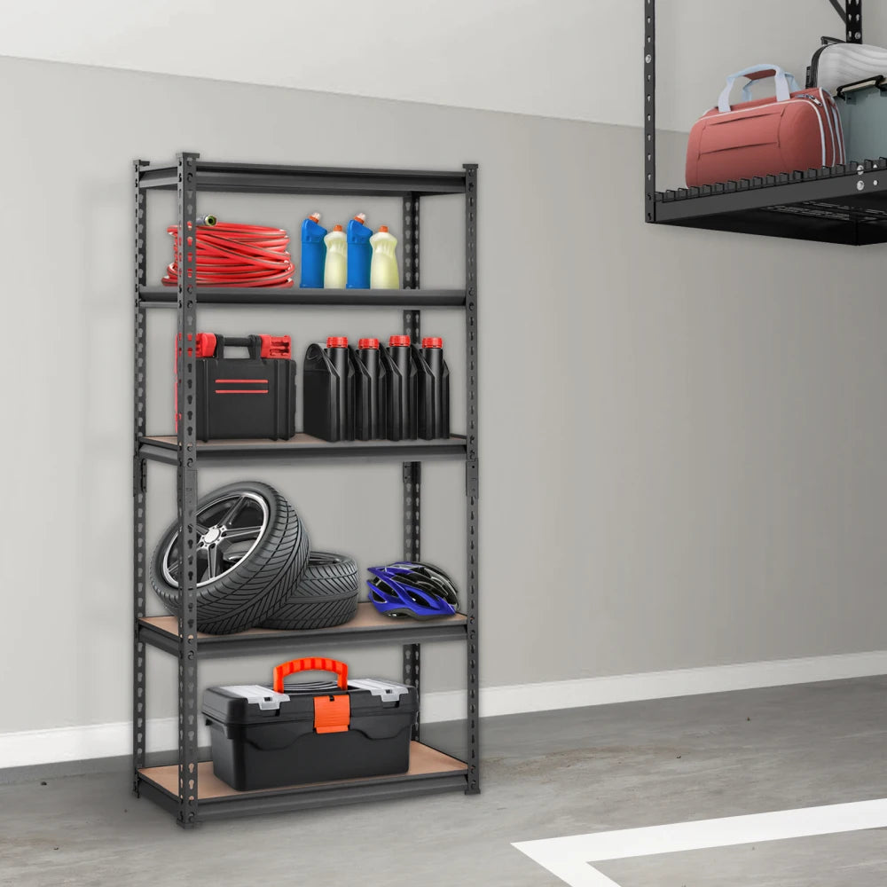 5-Tier Metal Storage Shelving 2000 lbs, 30x12x60"