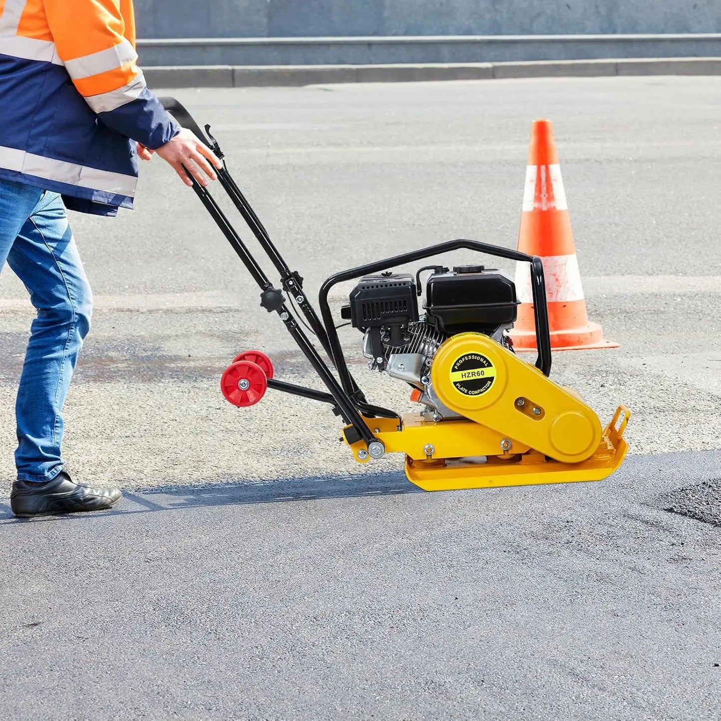 Plate Compactor 7HP 212cc Gas - 4200 lbs Force