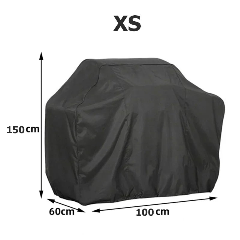 BBQ Grill Barbeque Cover  Anti-Dust Waterproof Weber Heavy Duty Charbroil BBQ Cover Outdoor Rain Protective Barbecue Cover