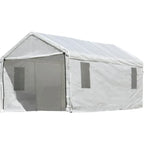 ShelterLogic Enclosure Kit with Windows for The Maxap Canopy 10 X 20 Ft. Canopy and Frame Not Included Ideal for Outdoor Storag