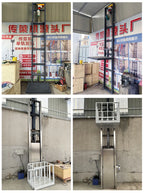 Customizable 2-10m Electric Hydraulic Lift Small Lift Platform Home Factory Warehouse Crane Elevator
