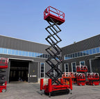 6m 8m 10m 12m 14m Aerial Work Platform Full Automatic Lift Portable Electric Scissor Lifts Table For Indoor Use