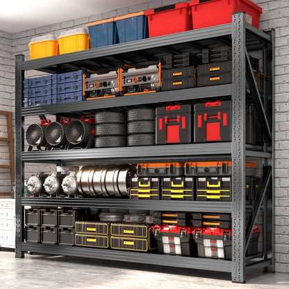 Garage Shelving 6000 lbs Heavy Duty, 4/5 Tier