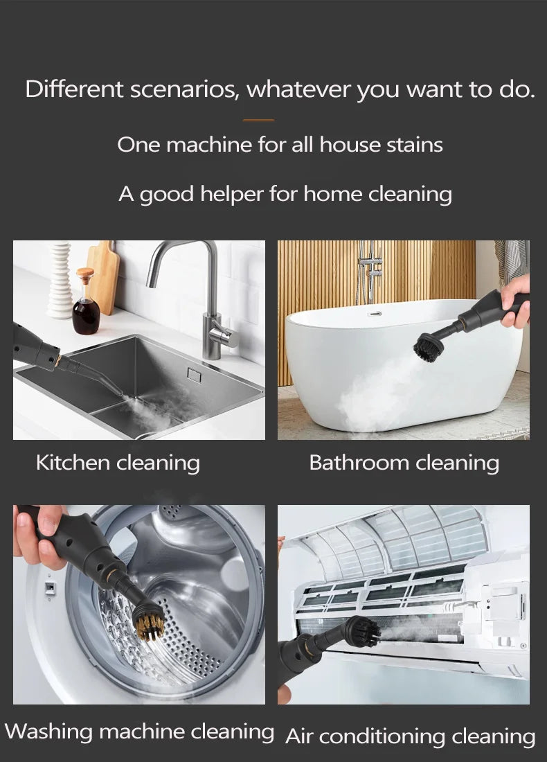 Kitchen oil stains Steam Cleaner High Temperature Disinfection Air Conditioning Kitchen Range Hood Machines cleaning machine