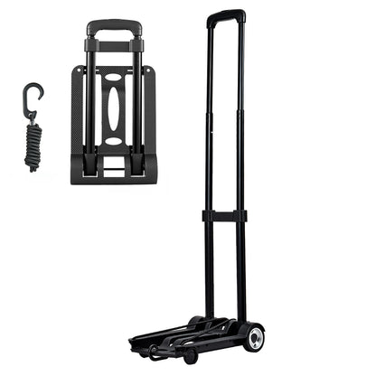 Folding Hand Truck 110 lbs - Collapsible Luggage Cart