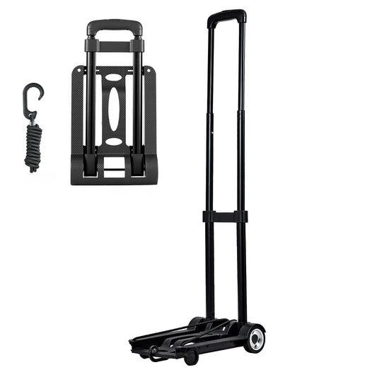 Folding Hand Truck 110 lbs - Collapsible Luggage Cart