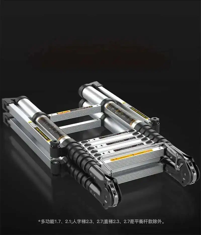 Aluminum Alloy Multifunction Telescopic Ladders Household Folding Herringbone Ladder Safety Engineering Ladders Lift Stairs