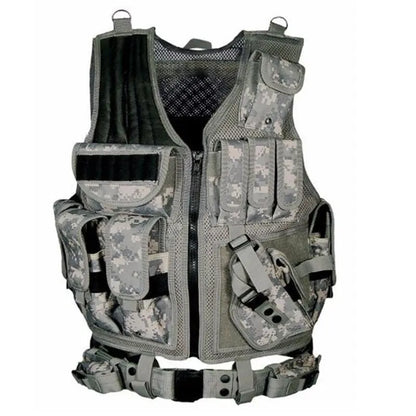 Tactical Security Vest - Adjustable Molle Combat