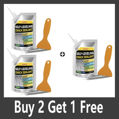 Self-Leveling Concrete Crack Filler - Waterproof