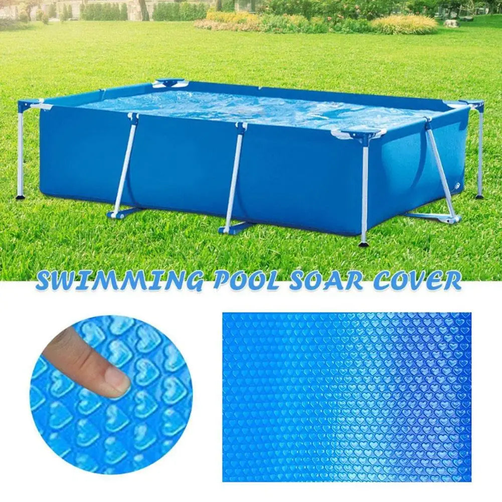 Solar Pool Cover Swimming Pool Bubble Solar Cover Heat Retaining Blanket Wear-resistant Free Cutting Solar Covers For Sun