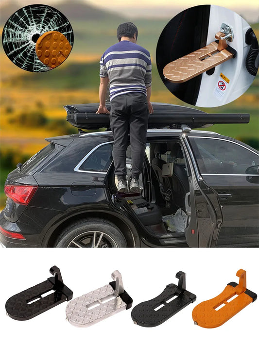 Foldable Car Door Step - Roof Rack Access Pedal