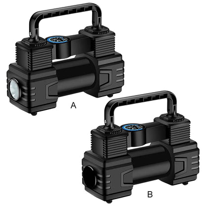 12V Car Tire Inflator with Digital Display & LED