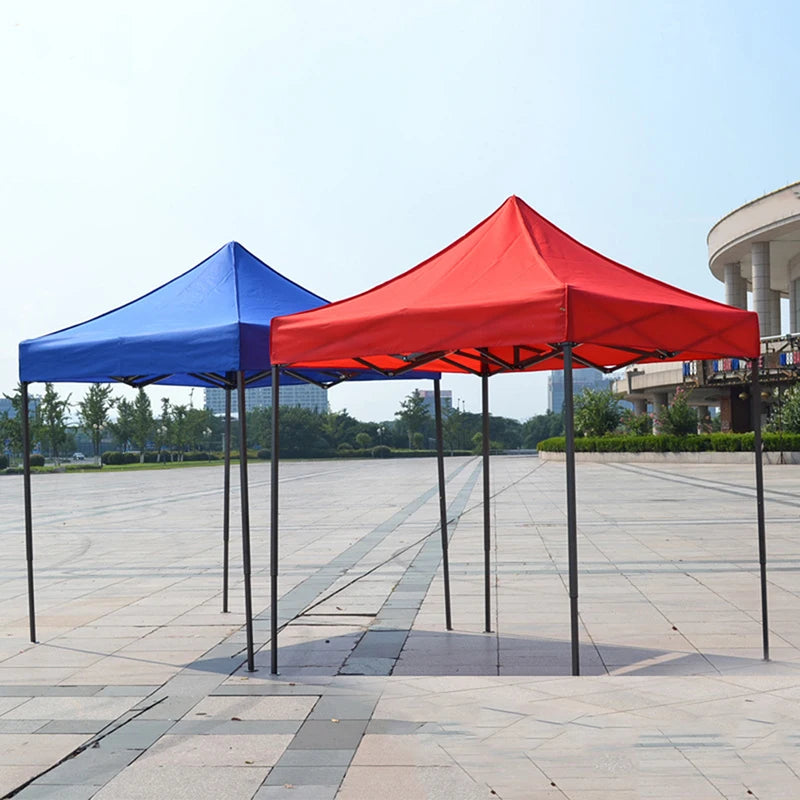 2.9*2.9M Canopy Top Cover Replacement Four-Corner Tent Cloth Foldable Rainproof Patio Pavilion Replace Gazebo Canopy Top Covers