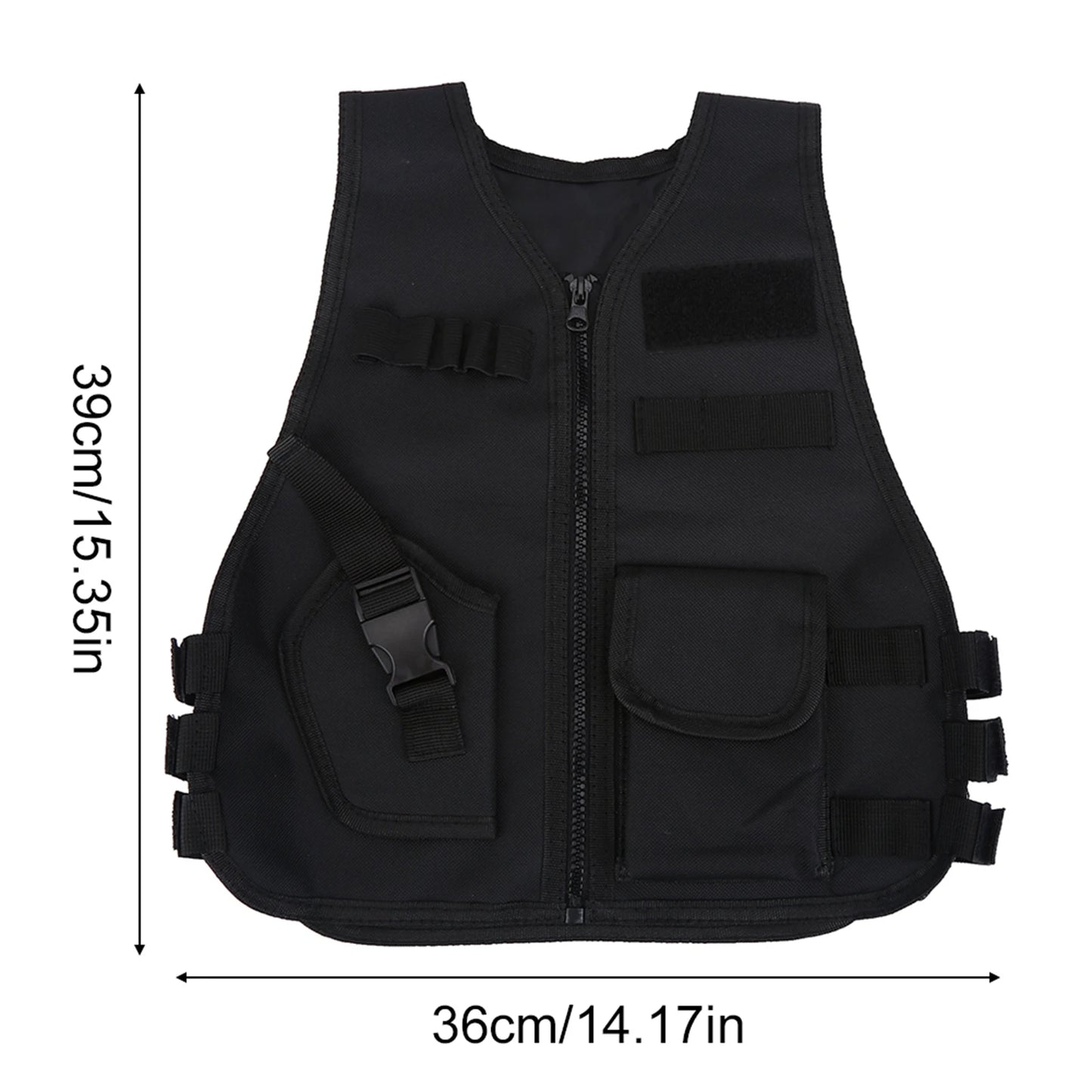 Kids Adjustable Tactical Vest - Outdoor Games