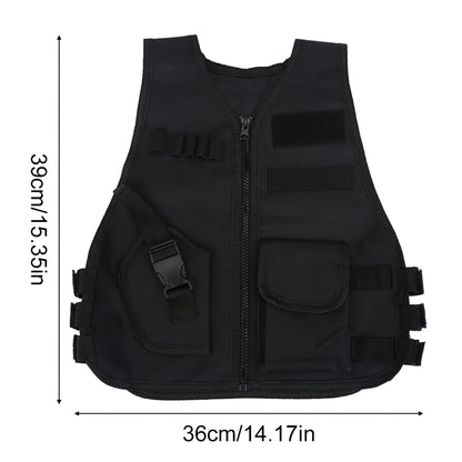 Kids Adjustable Tactical Vest - Outdoor Games