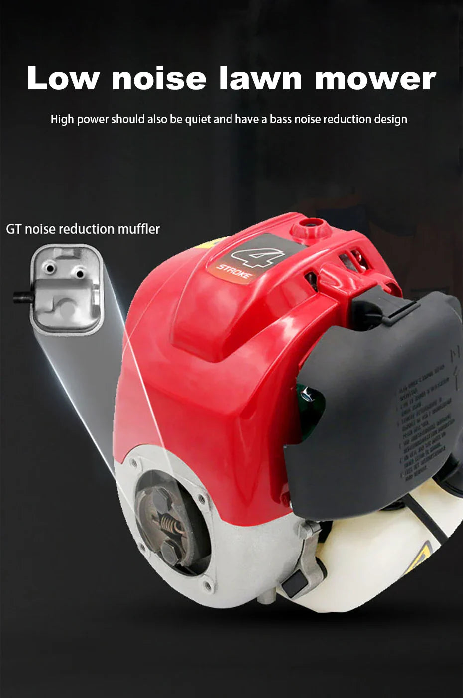 Single Cylinder  Four-Stroke Power Engine for Tiller Mower Lawnmower Brushcutter Water Pump Agricultural Machine
