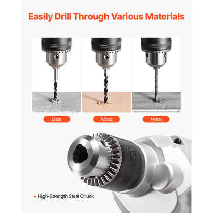 Electric Drill Mixer Set - Handheld Cement Mixer