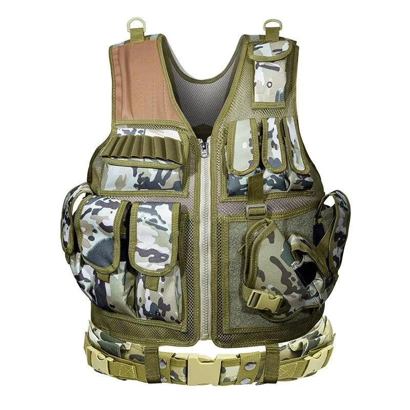 Adjustable Molle Tactical Vest - Combat Training
