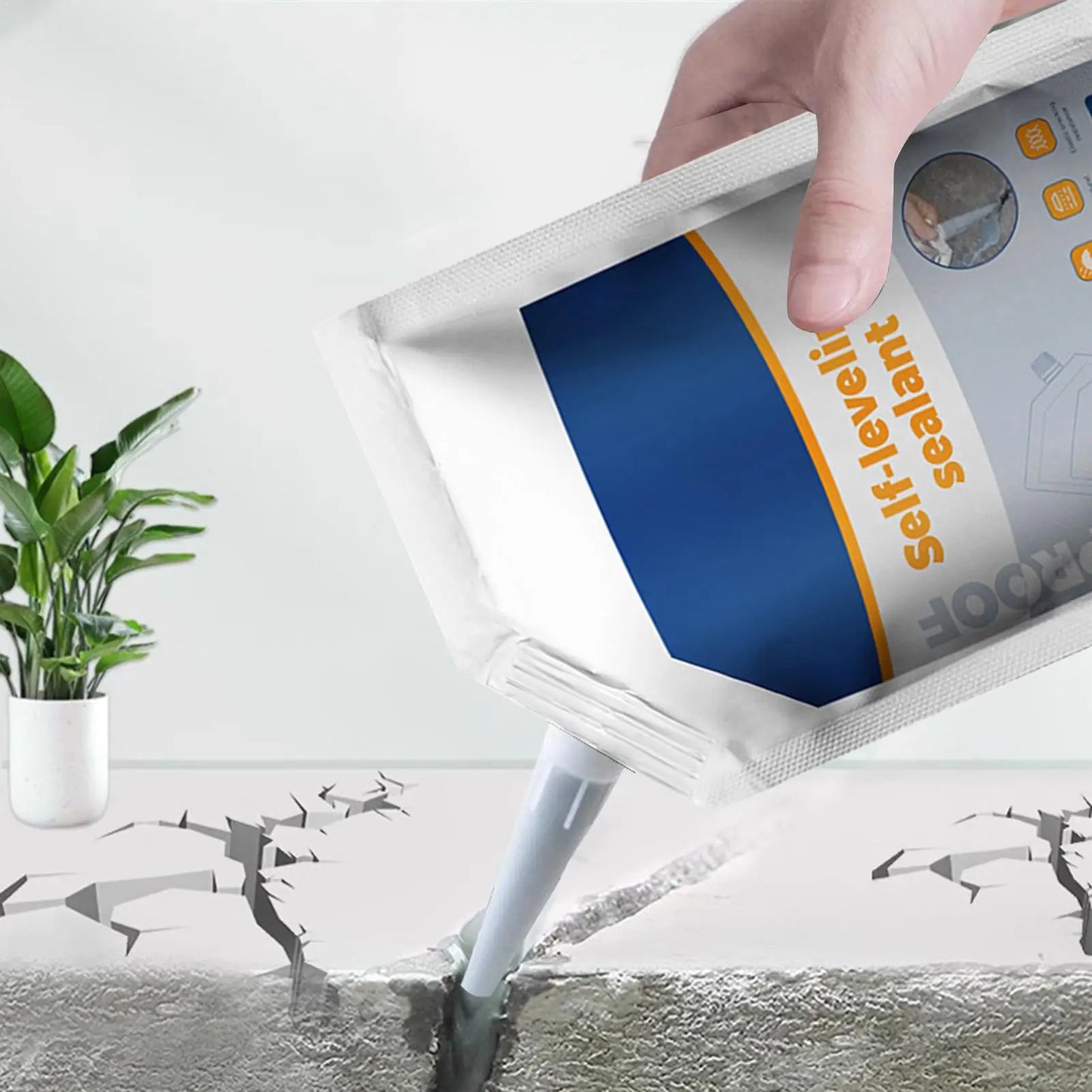 Liquid Concrete Crack Filler 500ml - Penetrating Sealant