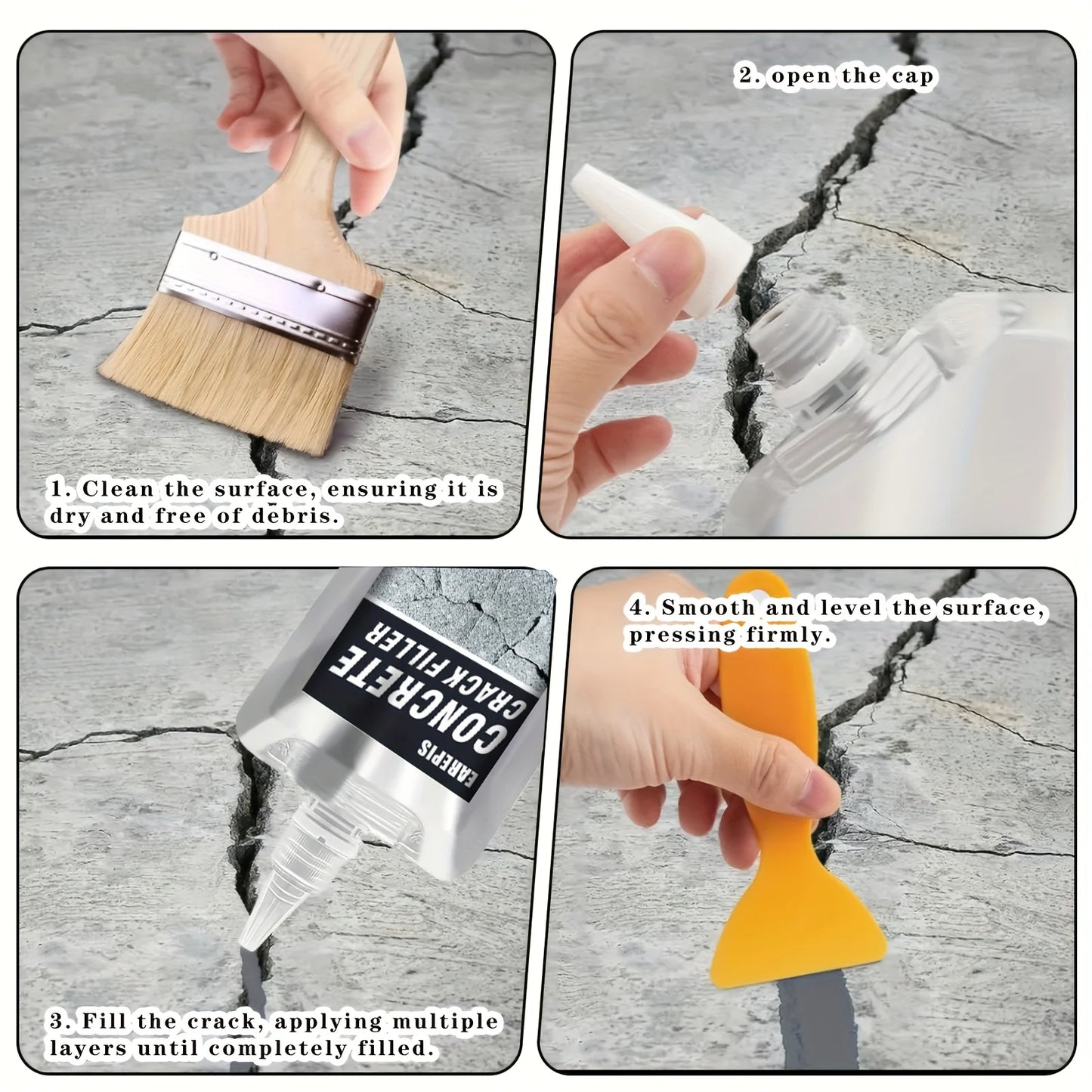 Waterproof Concrete Crack Filler Sealant Glue