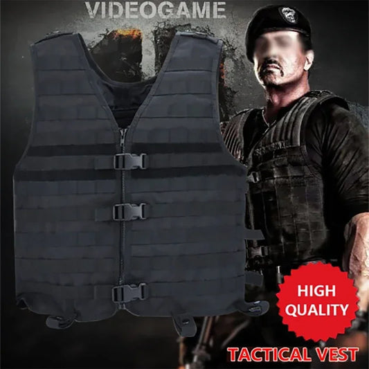 Molle Tactical Utility Vest - Airsoft & Fishing