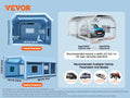 Paint Booth Inflatable Spray Booth with Powerful Blowers and Air Filter System Portable Car Paint Booth