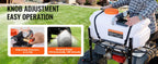 ATV Spot Sprayer 15.9 Gal/60 L ATV/UTV Broadcast Sprayer with Nozzle Boom 12 V Pump Weed Sprayer with Water Tank White