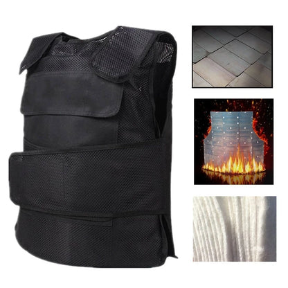 Anti-Stab Tactical Vest - Manganese Steel Body Armor