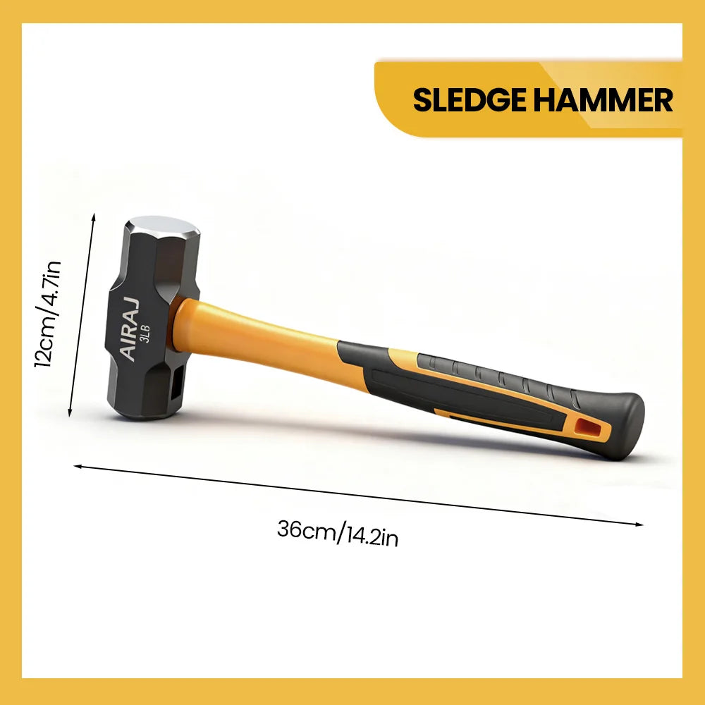 Hammer Set,Rubber Mallet,Claw Hammer With Shock Reduction Grip Fit for Indoor and Outdoor Furniture Decoration