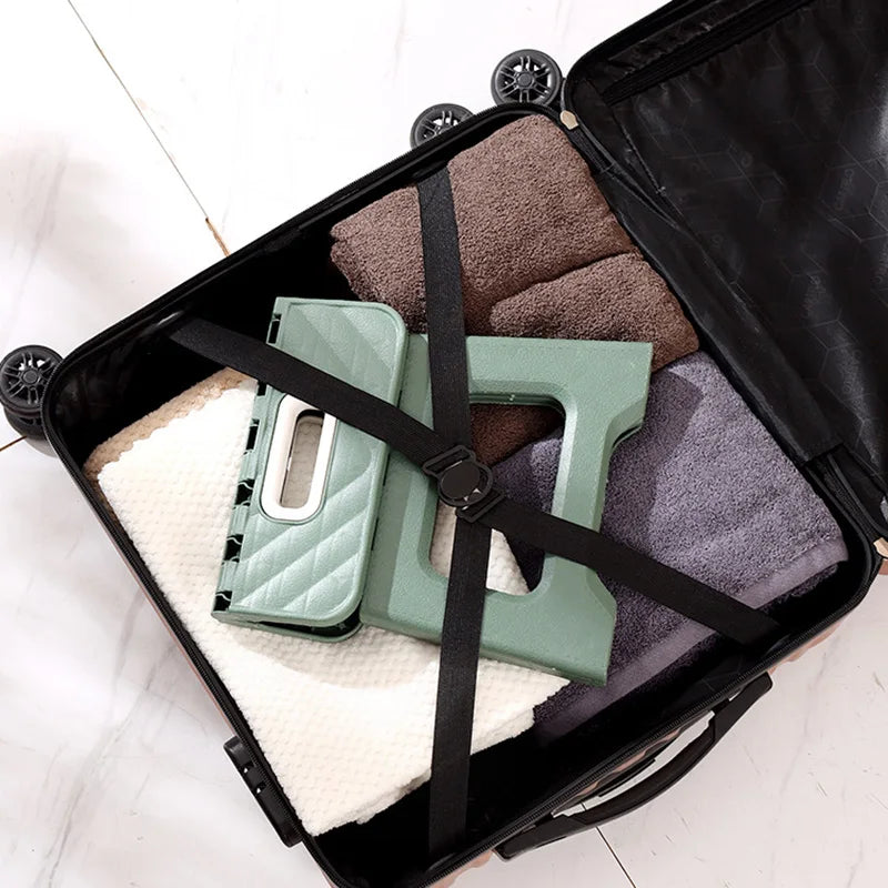 Lightweight Folding Step Stool - Non-Slip Plastic