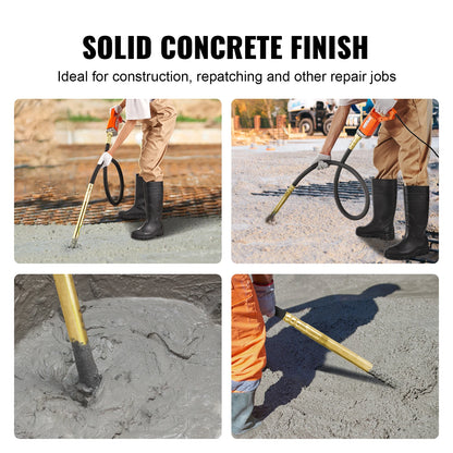 800W Concrete Vibrator 13000 VPM - Pencil Type