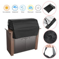 Grill Anti-Dust Cover Waterproof Wood Stove Covers Heavy Duty Protector Cover Use for Outdoor Garden Anti-UV