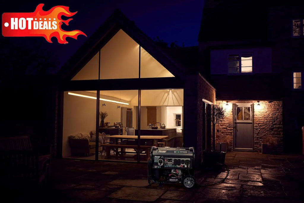 10500W Dual Fuel Portable Inverter Generator for Residential and Camping Use GD10KBN