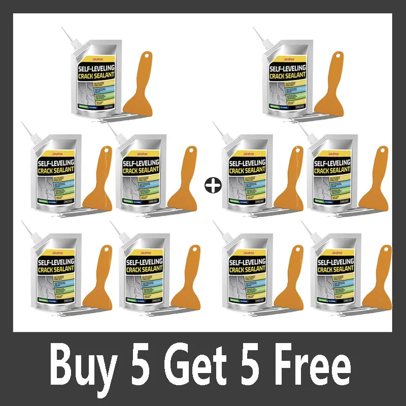 Self-Leveling Concrete Crack Filler - Waterproof