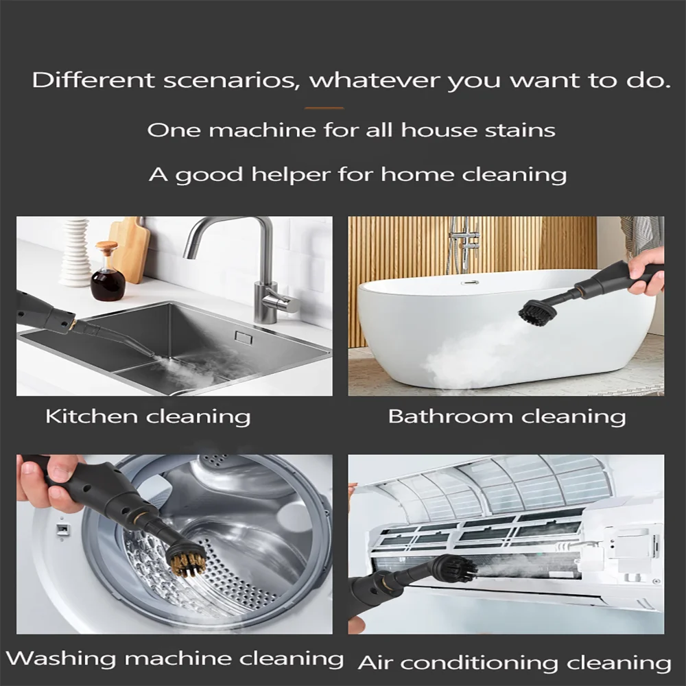 Kitchen oil stains Steam Cleaner High Temperature Disinfection Air Conditioning Kitchen Range Hood Machines cleaning machine