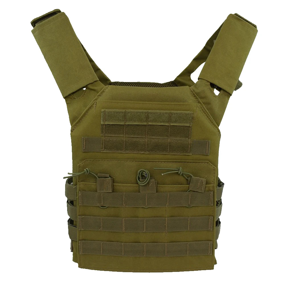 Lightweight JPC Plate Carrier Vest - Waterproof Molle