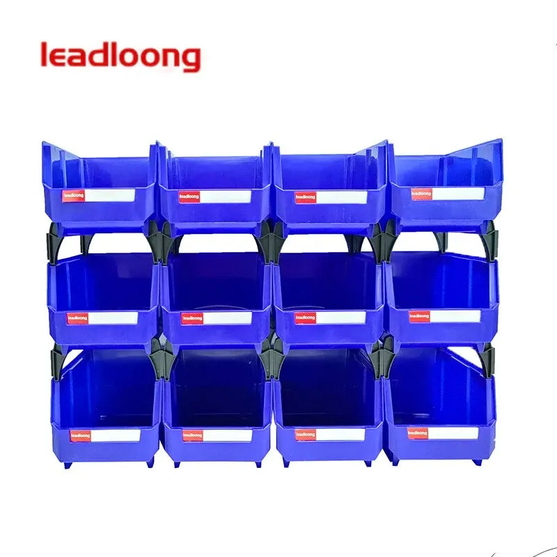 12-Piece Parts Bin Organizer Set 8x5x4"