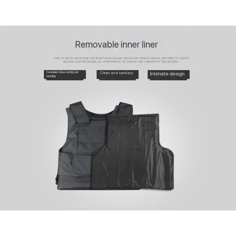 Anti-Stab Tactical Vest - Manganese Steel Body Armor