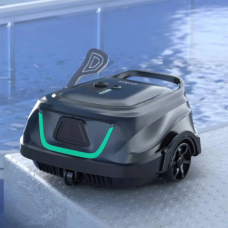 WYBOT A1 Wireless Swimming Pool Cleaner Robot Scheduled Cleaning for Floor Edge Dual-layer Filtration 120mins Working Time