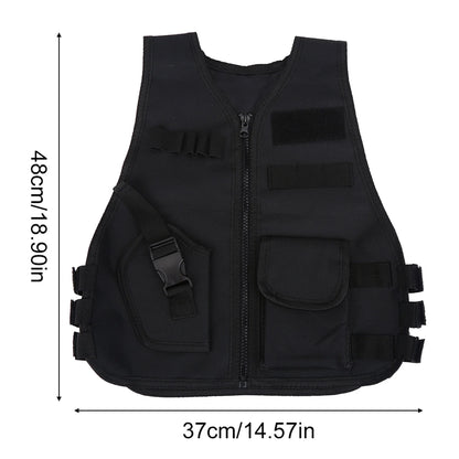 Kids Adjustable Tactical Vest - Outdoor Games